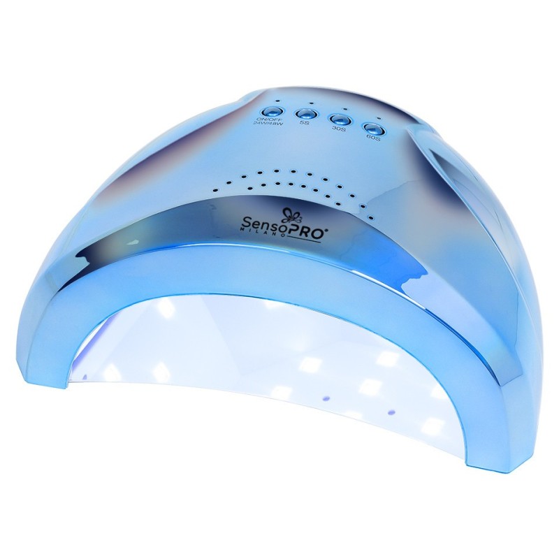 Lampa Unghii Uv Led 48W Sunone SensoPRO Milano, Mermaid Blue