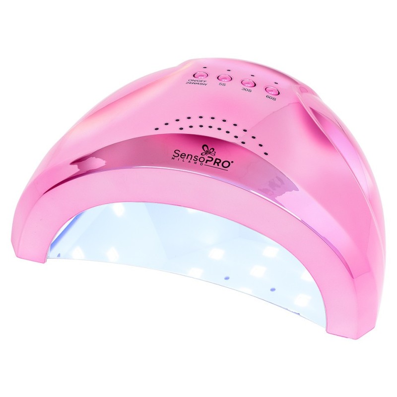 Lampa Unghii Uv Led 48W Sunone SensoPRO Milano, Royal Pink