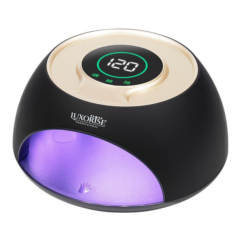 Lampa Uv Led Unghii 120W Revostage Pro, Luxorise, Black
