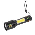 Lanterna de Mana LED 623, Metal, 5 Moduri de Intensitate a Luminii, USB, Z-tools