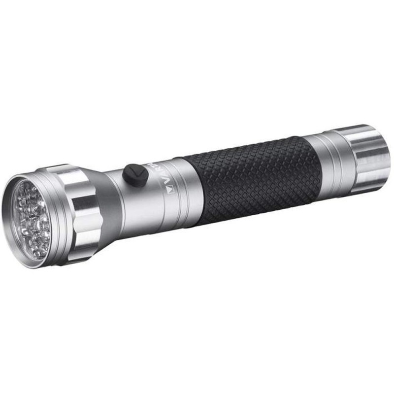 Lanterna LED Varta Brite Essential F20, Aluminiu, Maner Cauciuc