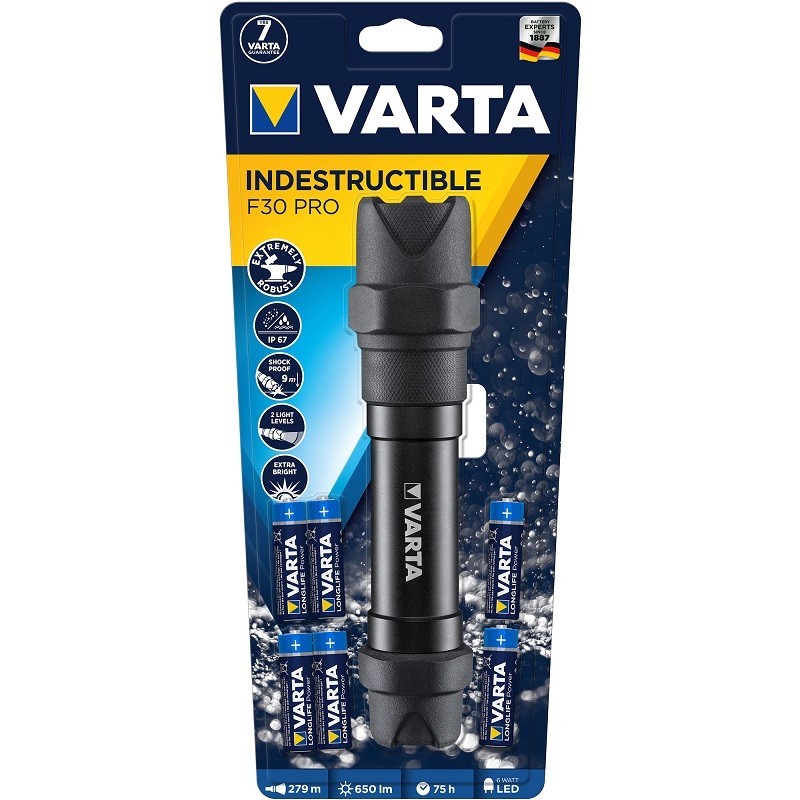 Lanterna Varta Indestructibila 18714 F30 Pro