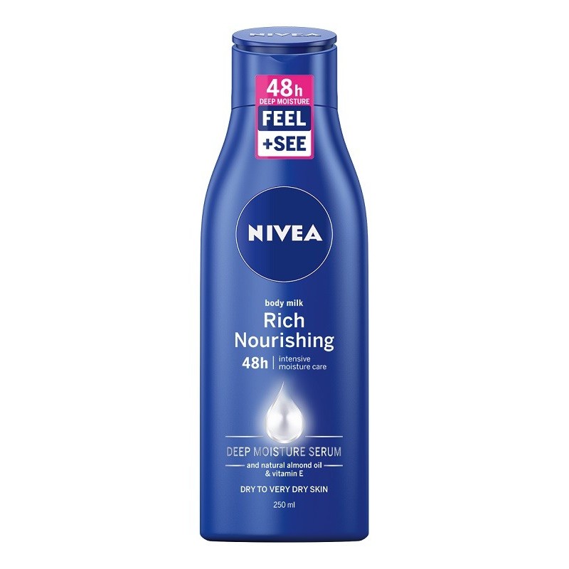 Lapte de Corp Nivea Body, 250 ml