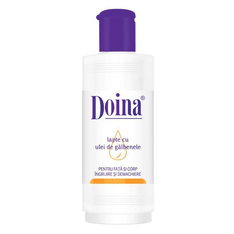 Lapte Demachiant cu Ulei de Galbenele Doina, 200 ml
