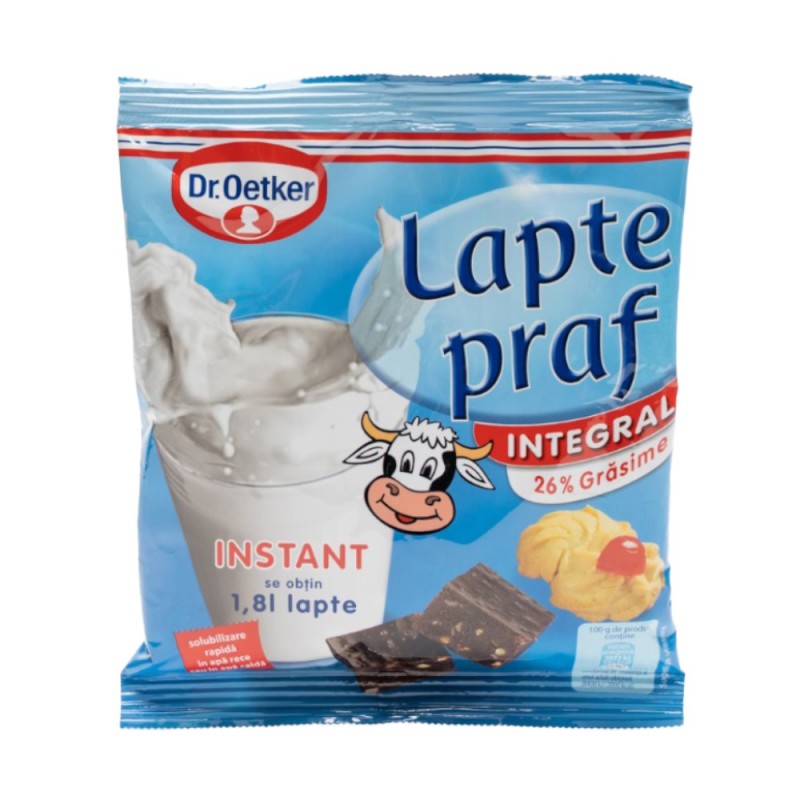 Lapte Praf Dr. Oetker, 250 g