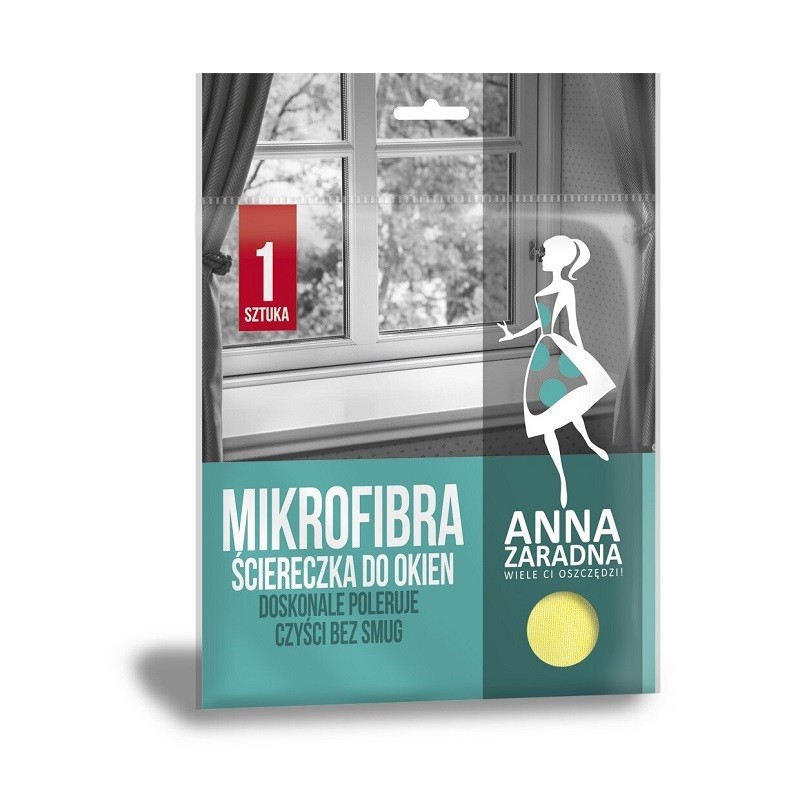 Laveta Microfibra Anna pentru Geam 1 Bucata