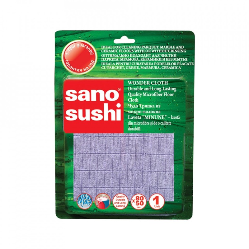 Laveta Microfibra Pardoseala Sano 80 X 50 1 Bucata