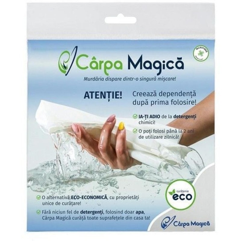Laveta Universala Microfibra Carpa Magica, 40 x 40 cm