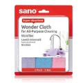 Laveta Universala Microfibra Sano Super Absorbanta 3 Bucati