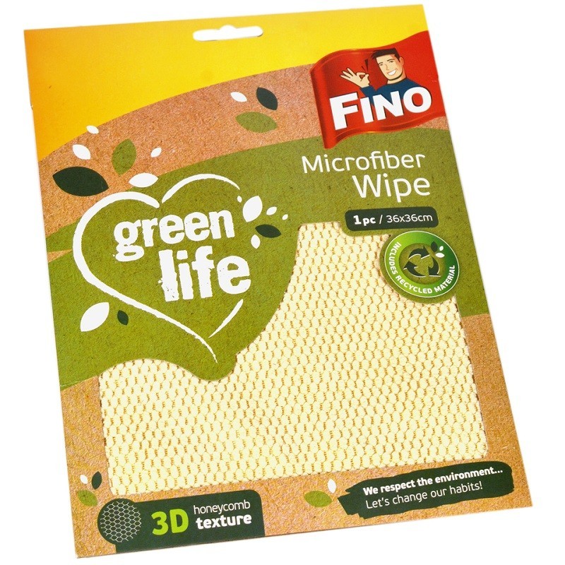 Lavete Microfibra Fino Green Life, Bej, 1 Bucata