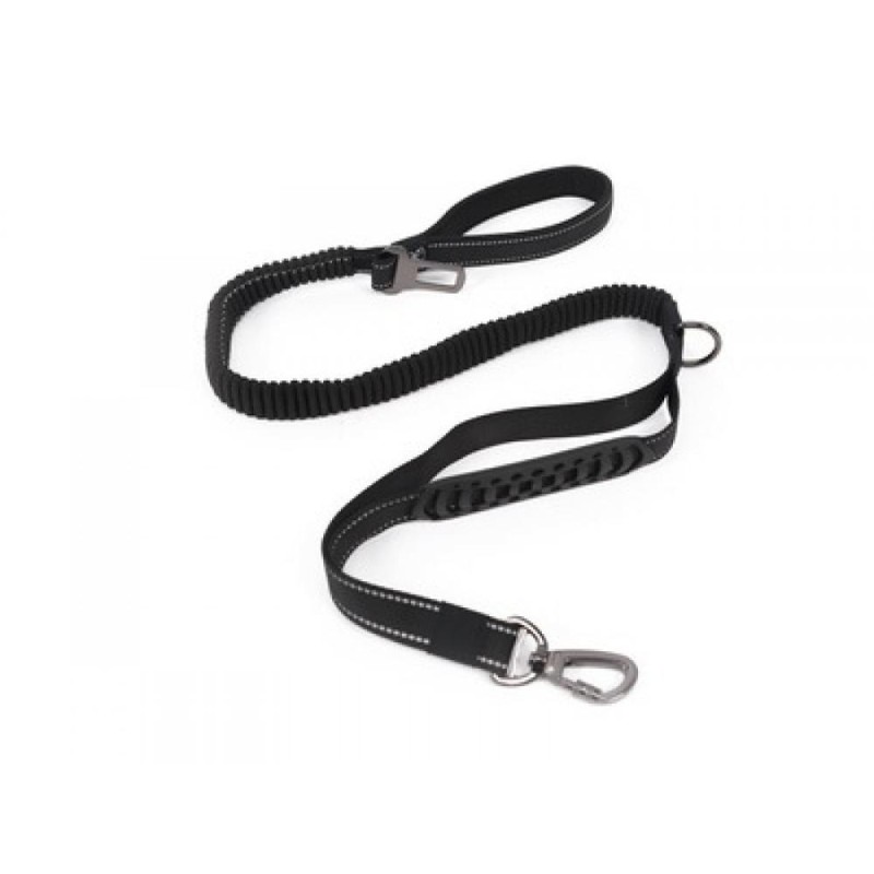 Lesa Multifunctionala pentru Caini Flex Pro, Negru, M-Pets