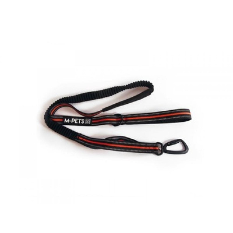 Lesa pentru Caini Hiking, Portocaliu/Negru, M-Pets