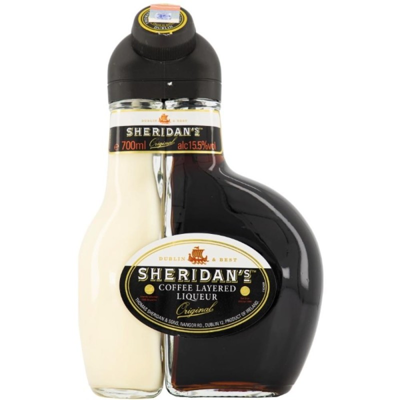 Lichior Ciocolata Neagra, Sheridan's 15.5% Alcool, 0.7 l