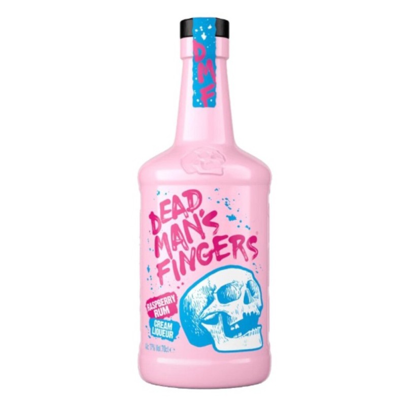 Lichior cu Aroma de Crema de Zmeura cu Rom, Dead Mans Fingers, 17% Alcool, 0.7 l