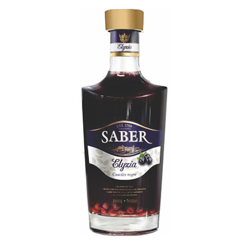 Lichior de Coacaze Saber Elyzia, 30% Alcool, 0.7 l