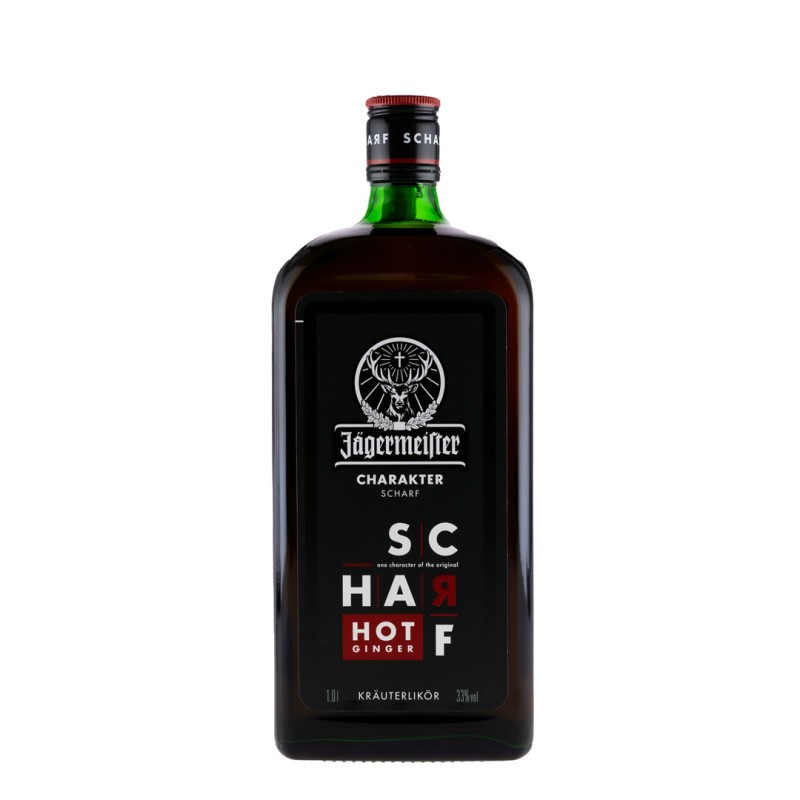 Lichior Jagermeister Scharf, 1 l, 33%