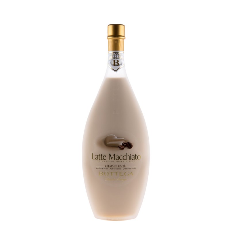 Lichior Latte Macchiato Bottega, 15%, 0.5 l