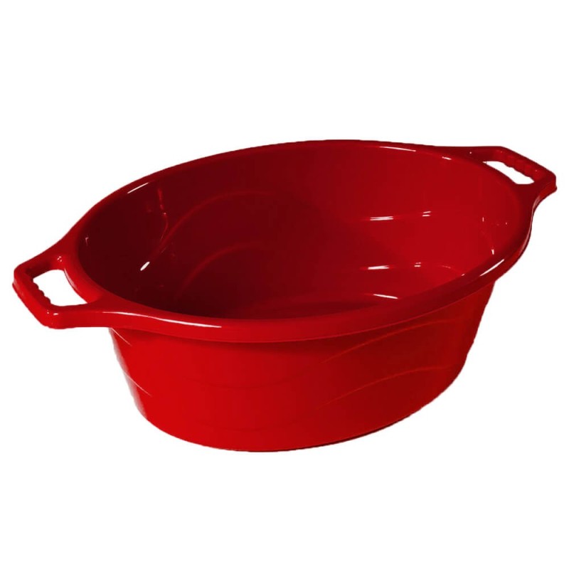 Lighean Oval, Sterk Plast, 16 l, 28 x 55 x 18 cm