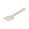 Lingurite de Unica Folosinta pentru Inghetata, Biodegradabile, Lemn, 96 mm, 50 Buc