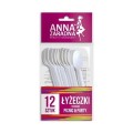 Lingurite Plastic Anna 12 Bucati