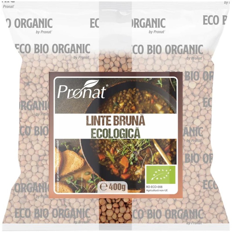 Linte Bruna, Bio, 400 g