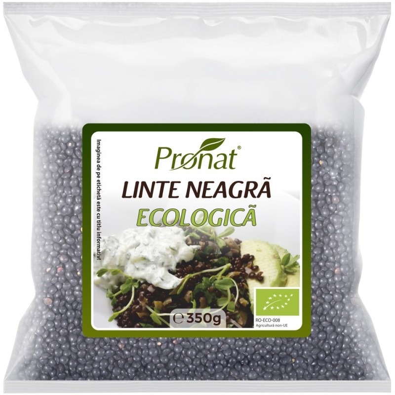 Linte Neagra Bio, Beluga, 350 g
