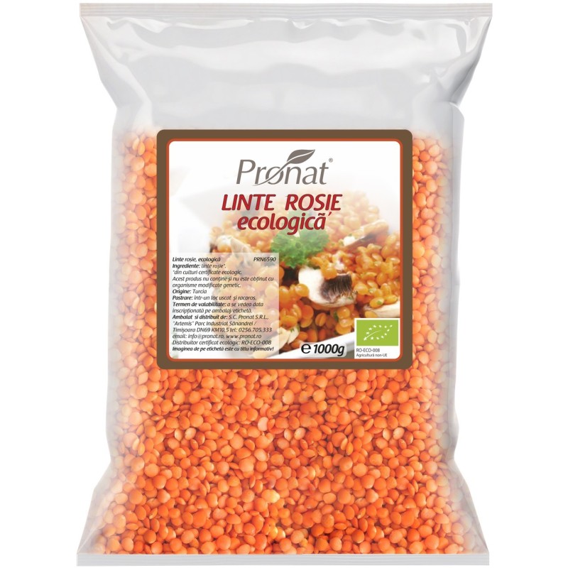 Linte Rosie Bio, 1000 g