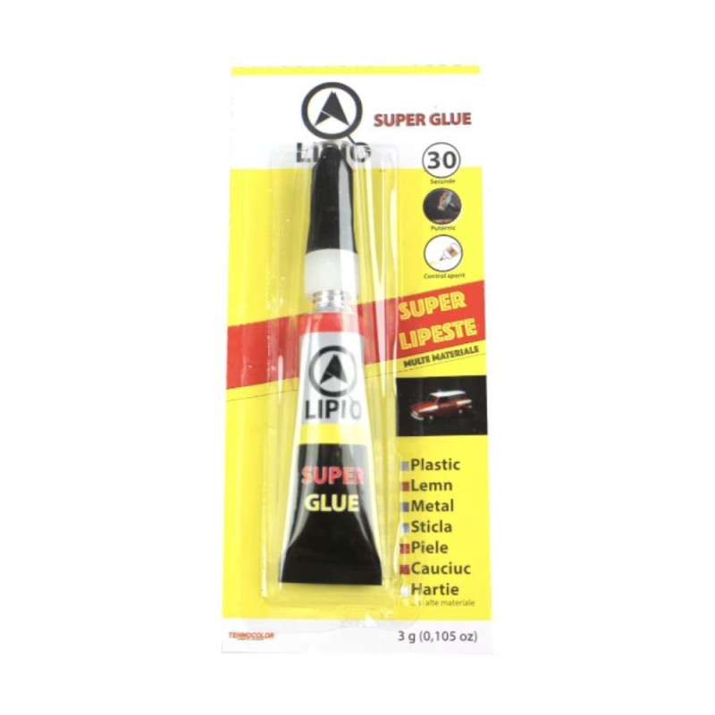 Lipici Super Glue Universal, 3 g, Lipio