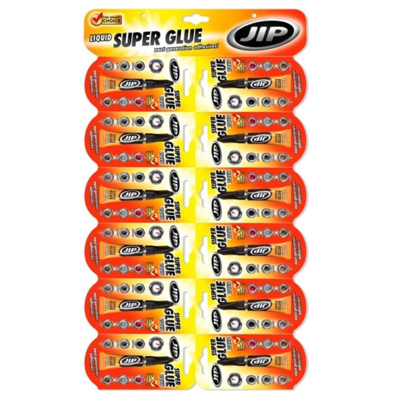 Lipici Superglue Lichid, 3 g, 12 Bucati