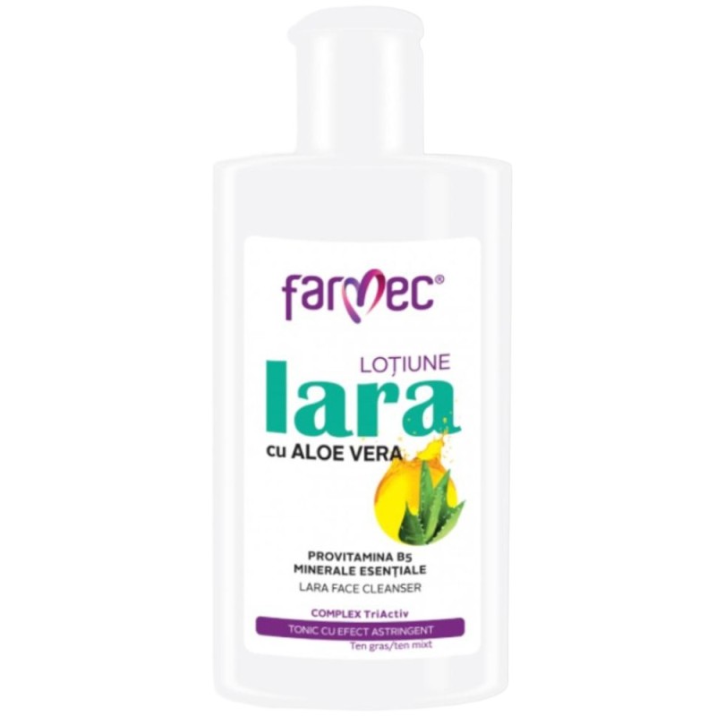 Lotiune pentru Fata Lara Super cu  Aloe Vera, 150 ml