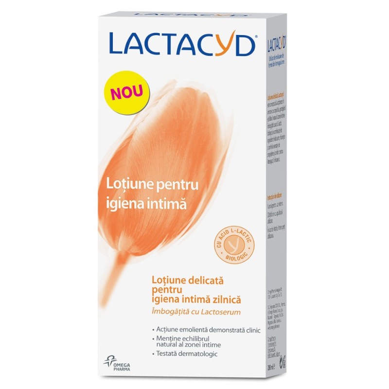 Lotiune pentru Igiena Intima Zilnica Lactacyd, 200ml