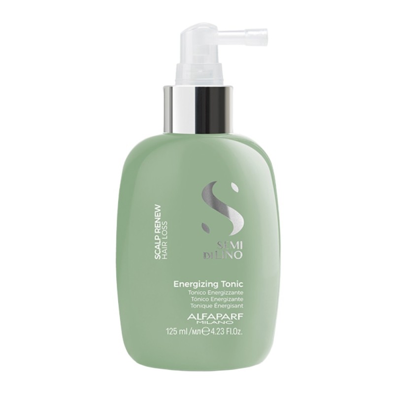 Lotiune Tonica Energizanta Anti-caderea Parului, Alfaparf Semi di Lino Scalp Renew Energizing, 125 ml
