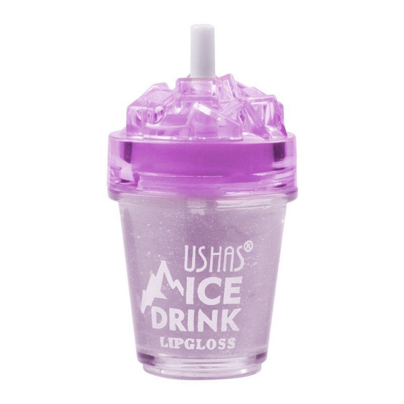 Luciu de Buze Ushas Ice Drink Lip Gloss, 01