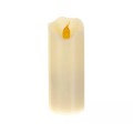 Lumanare Electronica Stalp cu Flacara fixa din Plastic 125x50 mm Crem