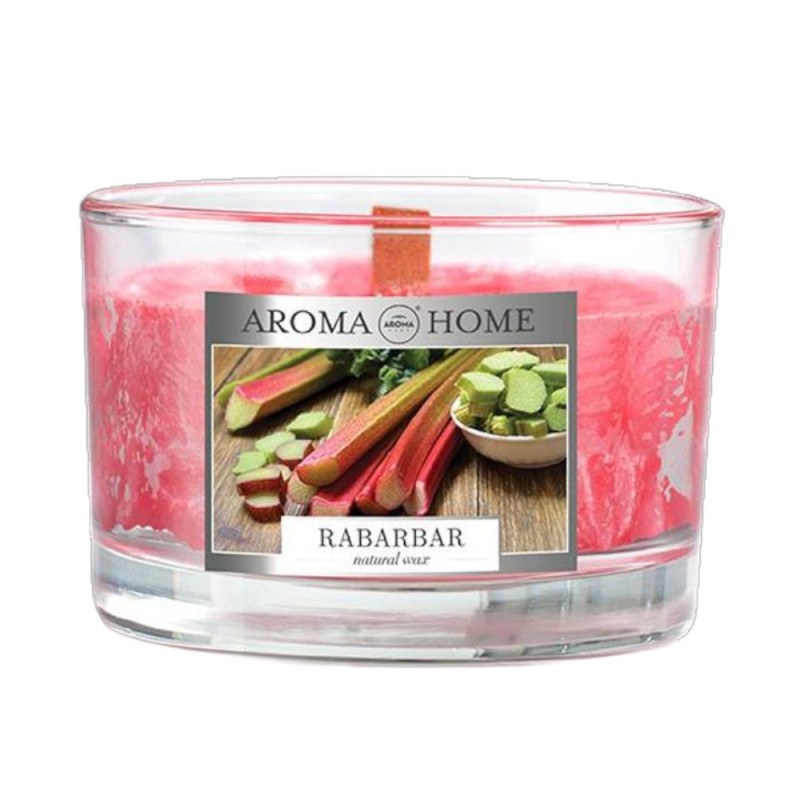 Lumanare Parfumata Aroma Home, Unique, Rubarba, 115 g