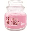 Lumanare Parfumata, Borcan Mic, Parfum Trandafir, 25 h