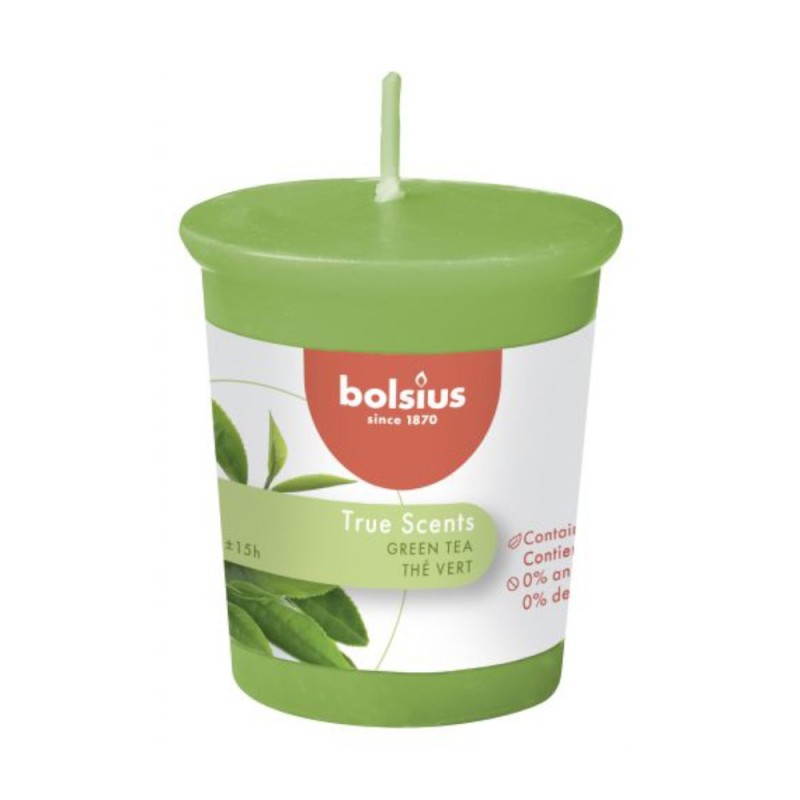Lumanare Parfumata Con, Bolsius, Green Tea