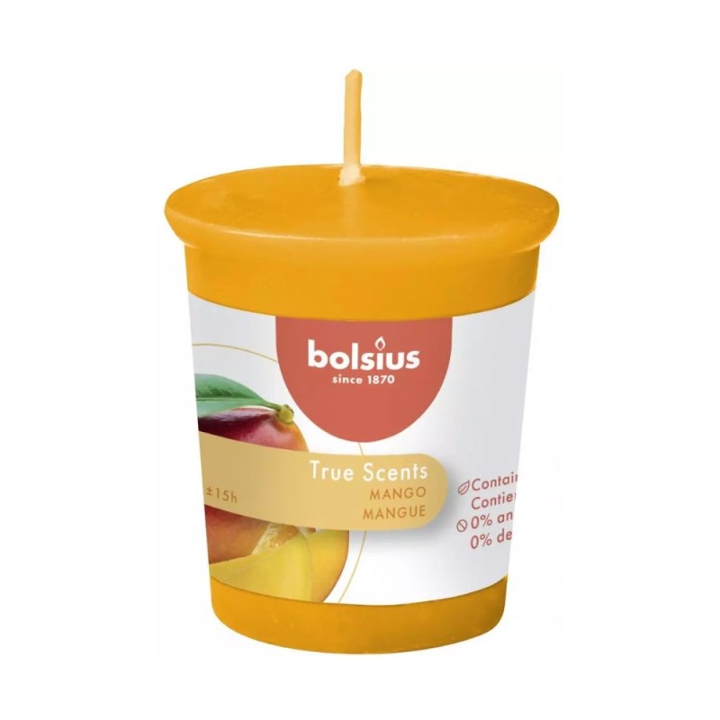 Lumanare Parfumata Con, Bolsius, Mango