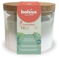 Lumanare Parfumata cu Capac Pluta, Botanic Freshness, 66/83 mm, True Joy, Bolsius
