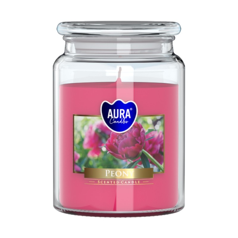 Lumanare Parfumata in Borcan, Bispol, Bujor