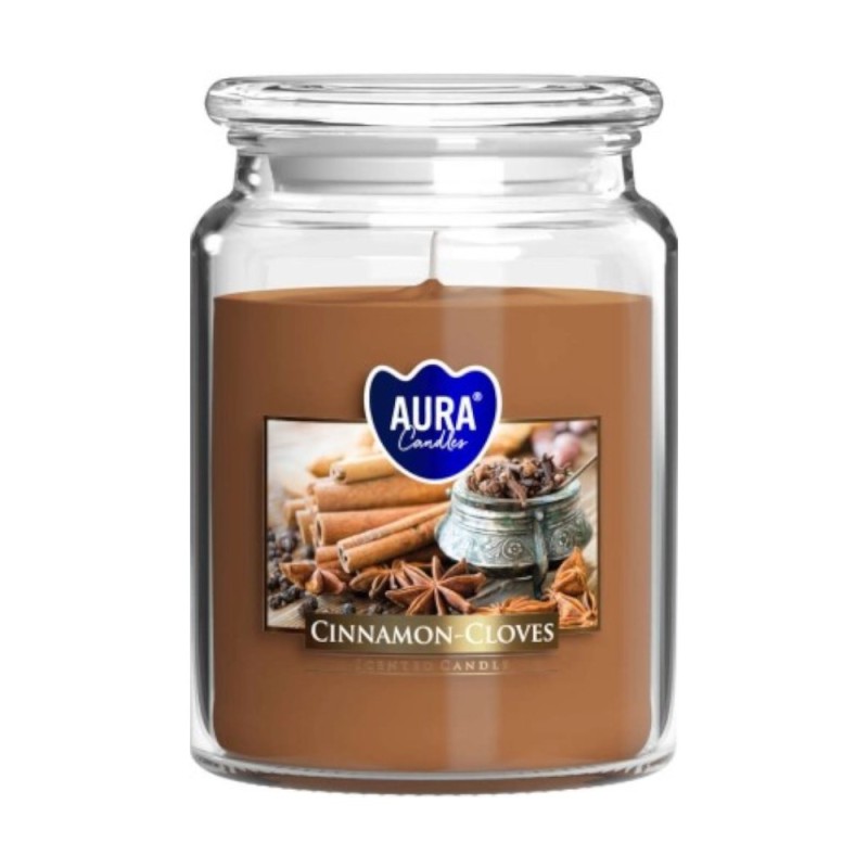 Lumanare Parfumata in Borcan, Bispol, Scortisoara si Cuisoare