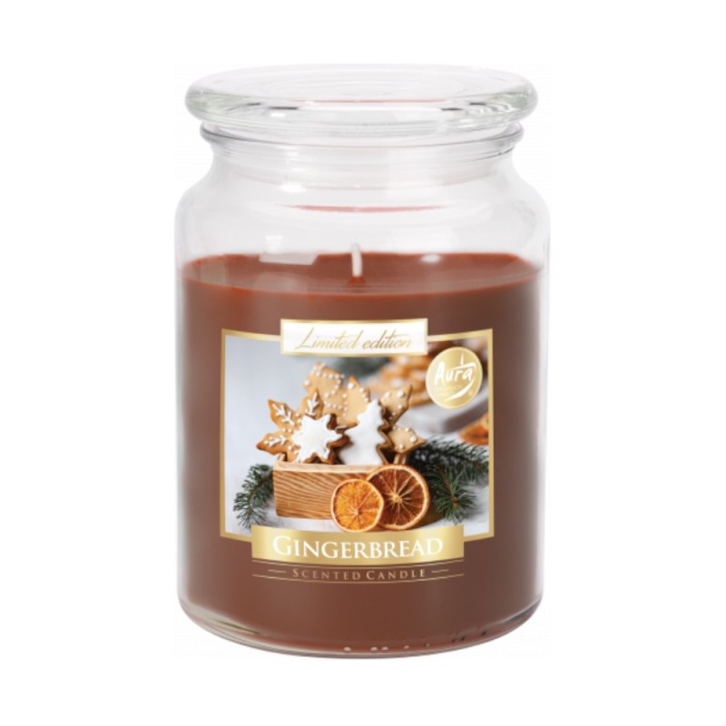 Lumanare Parfumata in Borcan cu Capac Turta Dulce, 100 Ore