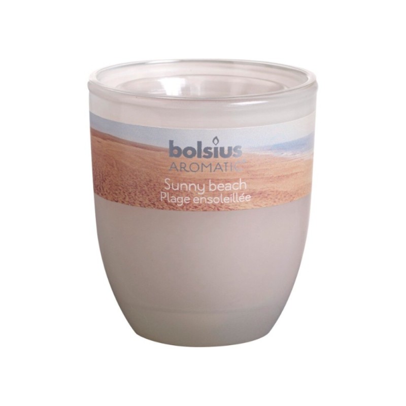 Lumanare Parfumata in Pahar 80 / 70, Bolsius Sunny Beach