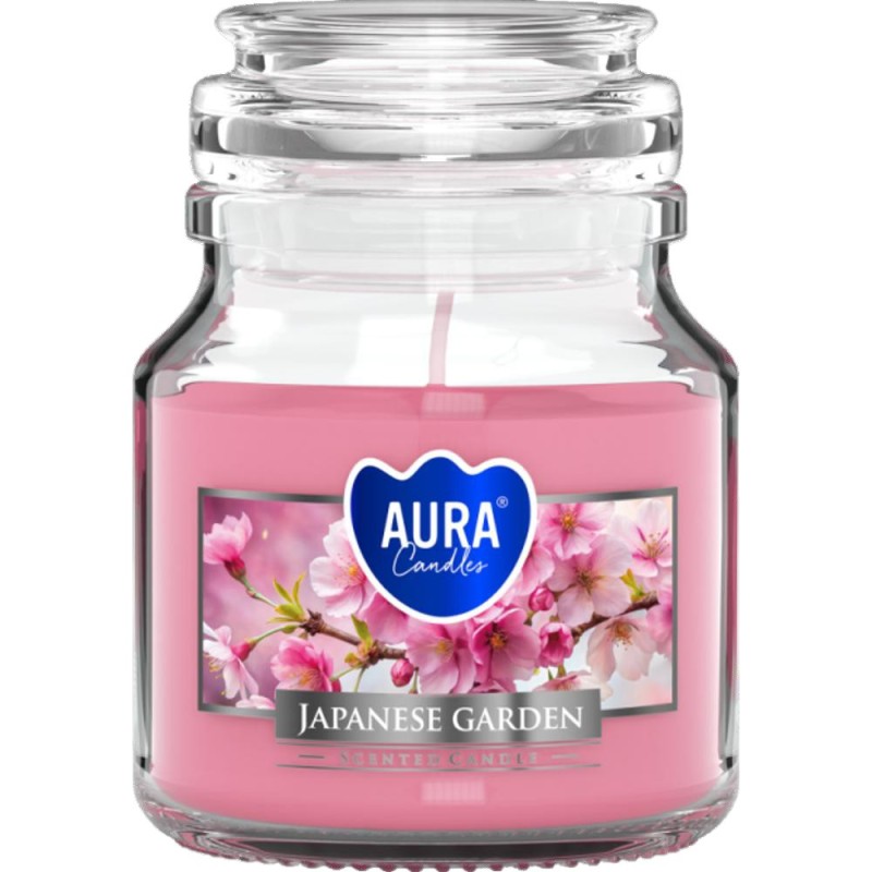 Lumanare Parfumata in Pahar, Gradina Japoneza, 28 Ore, Bispol