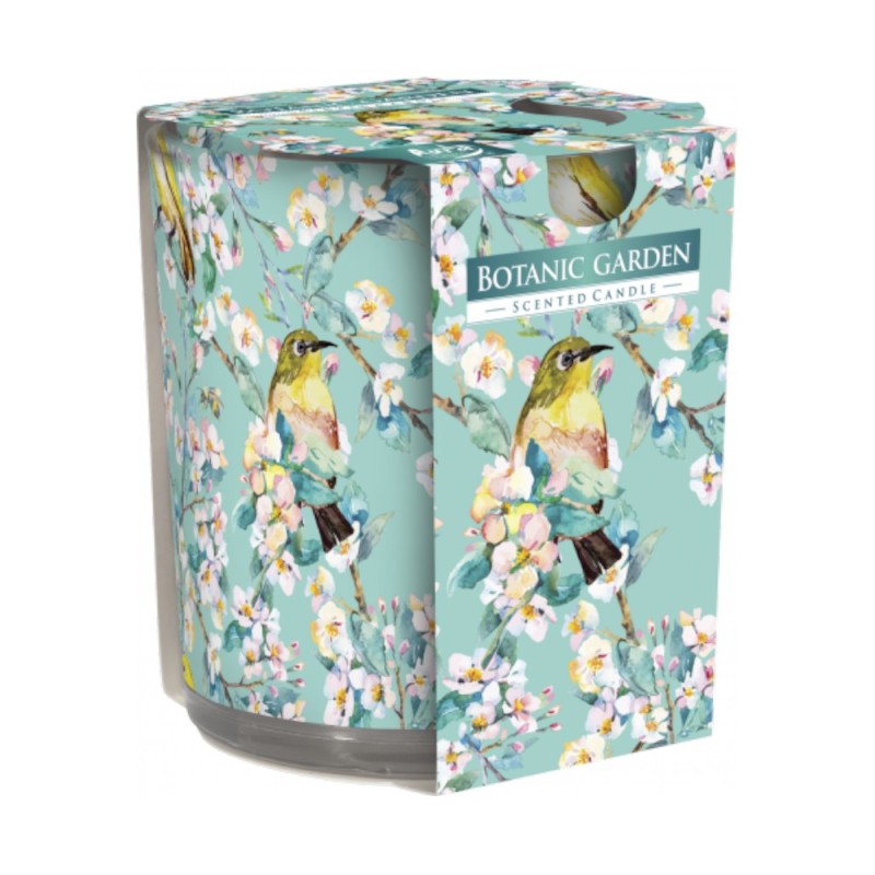 Lumanare Parfumata in Pahar Imprimat Botanic Garden, 22 Ore