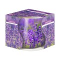 Lumanare Parfumata in Pahar Imprimat, Lavanda, 22 Ore