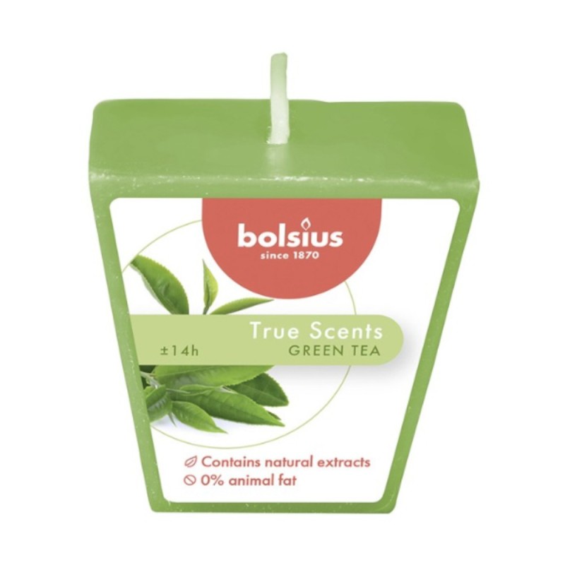 Lumanare Parfumata Piramida, Ceai Verde, 14 Ore