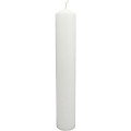 Lumanare Stalp, Alb, 350 x 60 mm, Parfumata