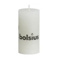 Lumanare Stalp Bolsius, Alb, 100 x 50 mm