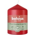 Lumanare Stalp, Bolsius, Parfumata, Rosu
